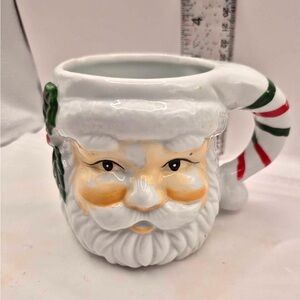 Vintage Oversized Santa Claus mug - Retro MCM Christmas Decor